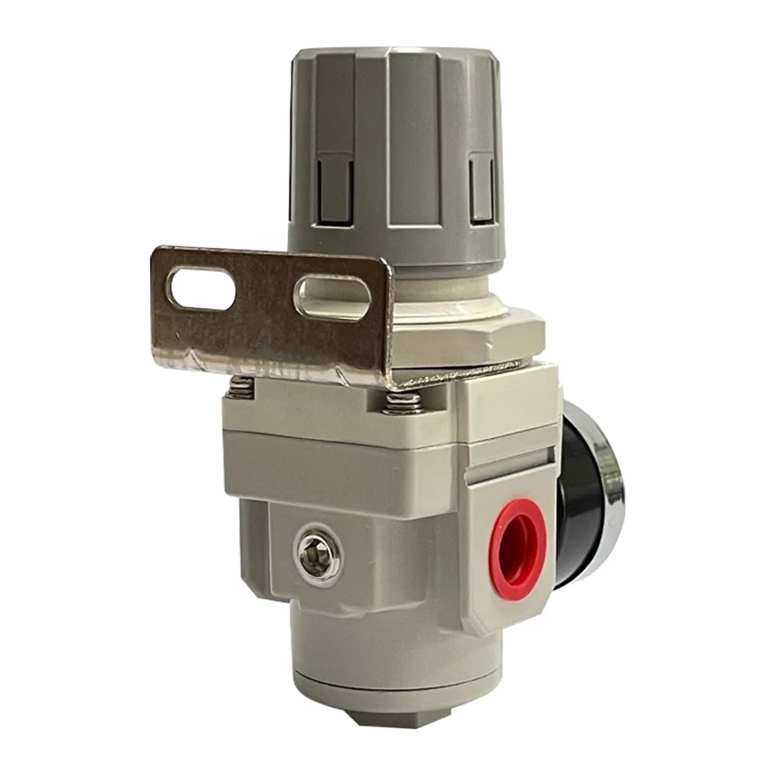 KXIWLUFV AR2000-02 AR3000-03 1/4'' Air Pressure Regulator Control Compressor Pump Gas Regulating Treatment Units with Gauge Adjustable(Ar2000-02 Pc8-02)