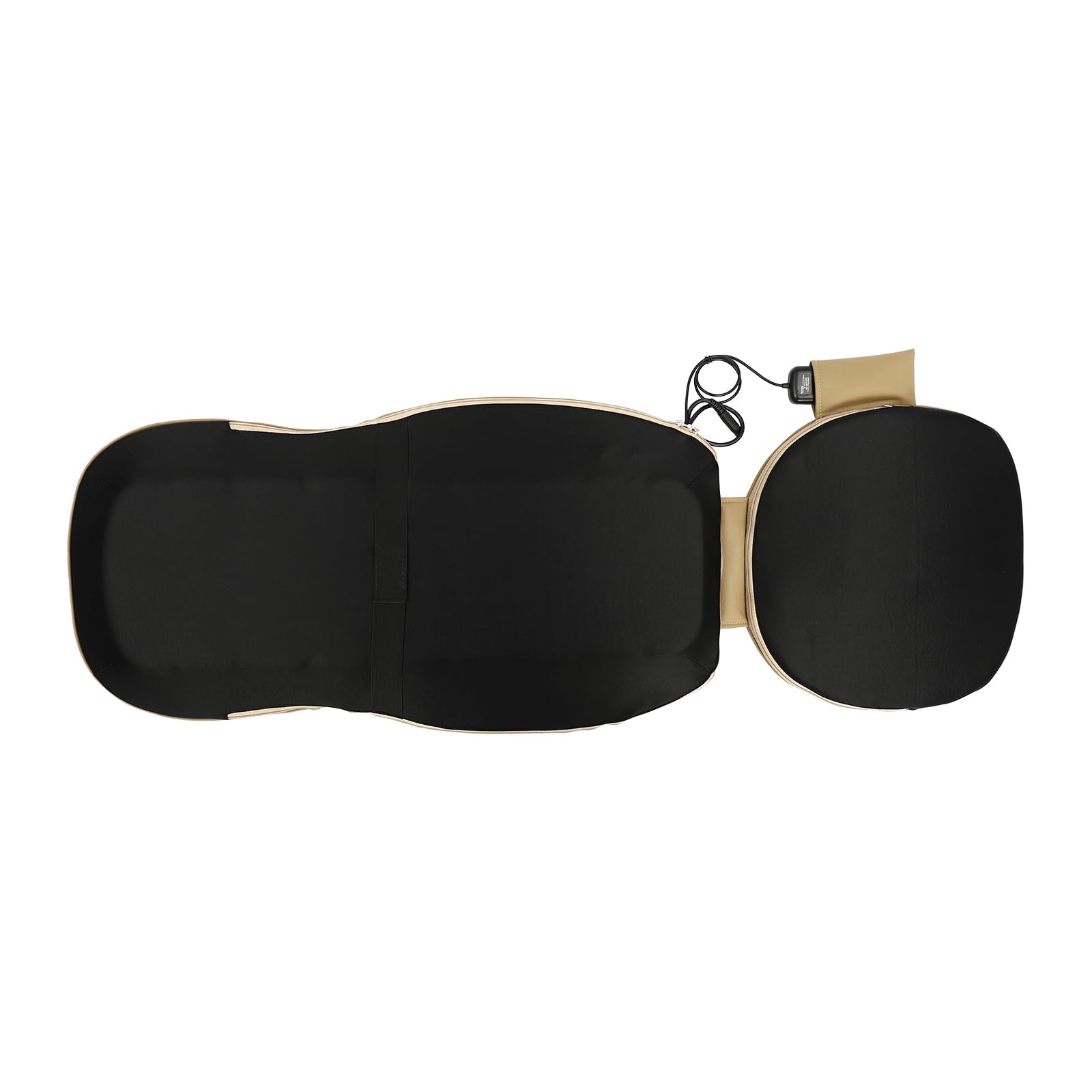 Massagesitzauflage Massagegerät,Massage-Stuhl-Pad,Heizfunktion,Ganzkörper Massagekissen,3 Massage-Modi,3 Intensitätsstufen,3 Vibrations-Modi
