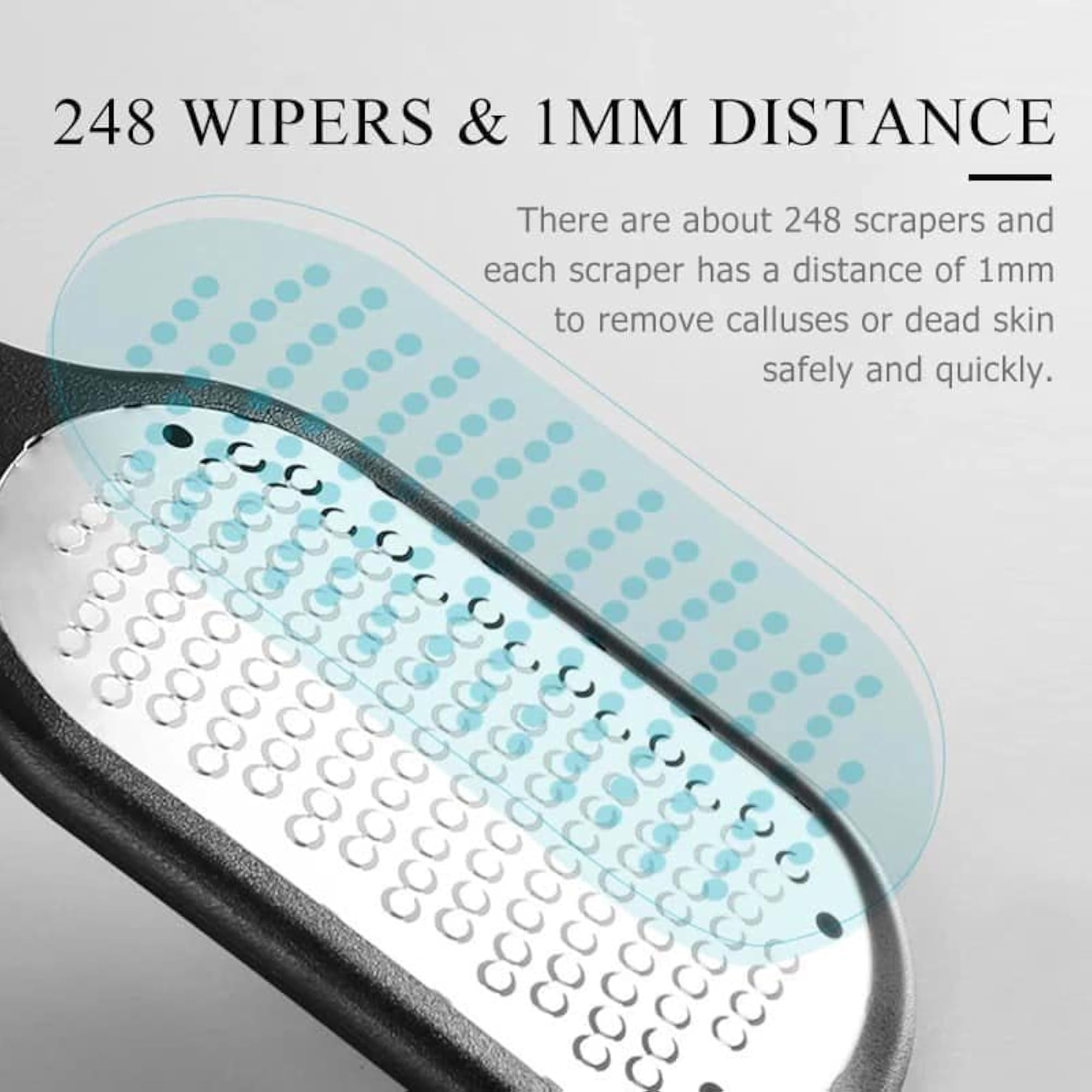 Foot File Callus Remover, Multi-Color Foot Scrubber