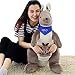 MZZH Soft Plush Toy Simpatico Canguro Peluche Bambola Ragdoll Doll Pocket Rat Bambino Compleanno Regalo di San Valentino Ragazzo E Ragazza (70Cm)