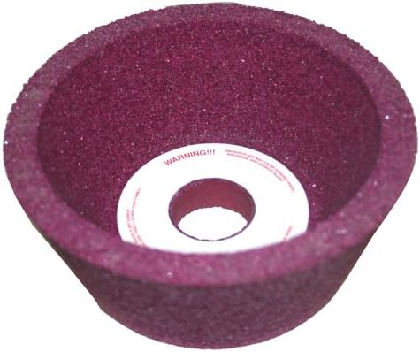 Flywheel Grinding Wheel (Steel/Ductile Iron, 6"/4-1/2" x 2-5/8", Ruby)