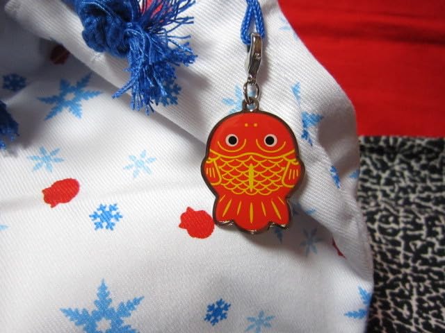 Amazon | ちょきんぎょ ちょちくちょきんぎょ JA 巾着 赤 青 雪