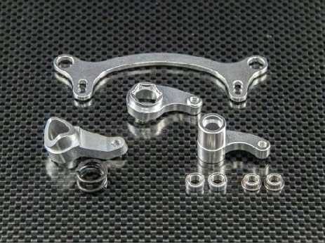 AXIAL EXO 1/10 4WD Terra Buggy Alloy Steering Assembly - 5PCS Set