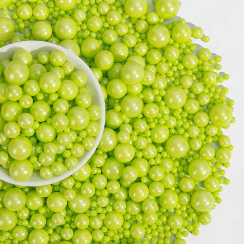 Image of Edible Halloween Sprinkles,130g,Green Pearls Sprinkle for Cake Decorating