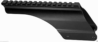 Trinity saddle Mount for remington 870 12 gauge pump scope base Mount picatinny weaver single rail Mount aluminum black. - Trinity supply