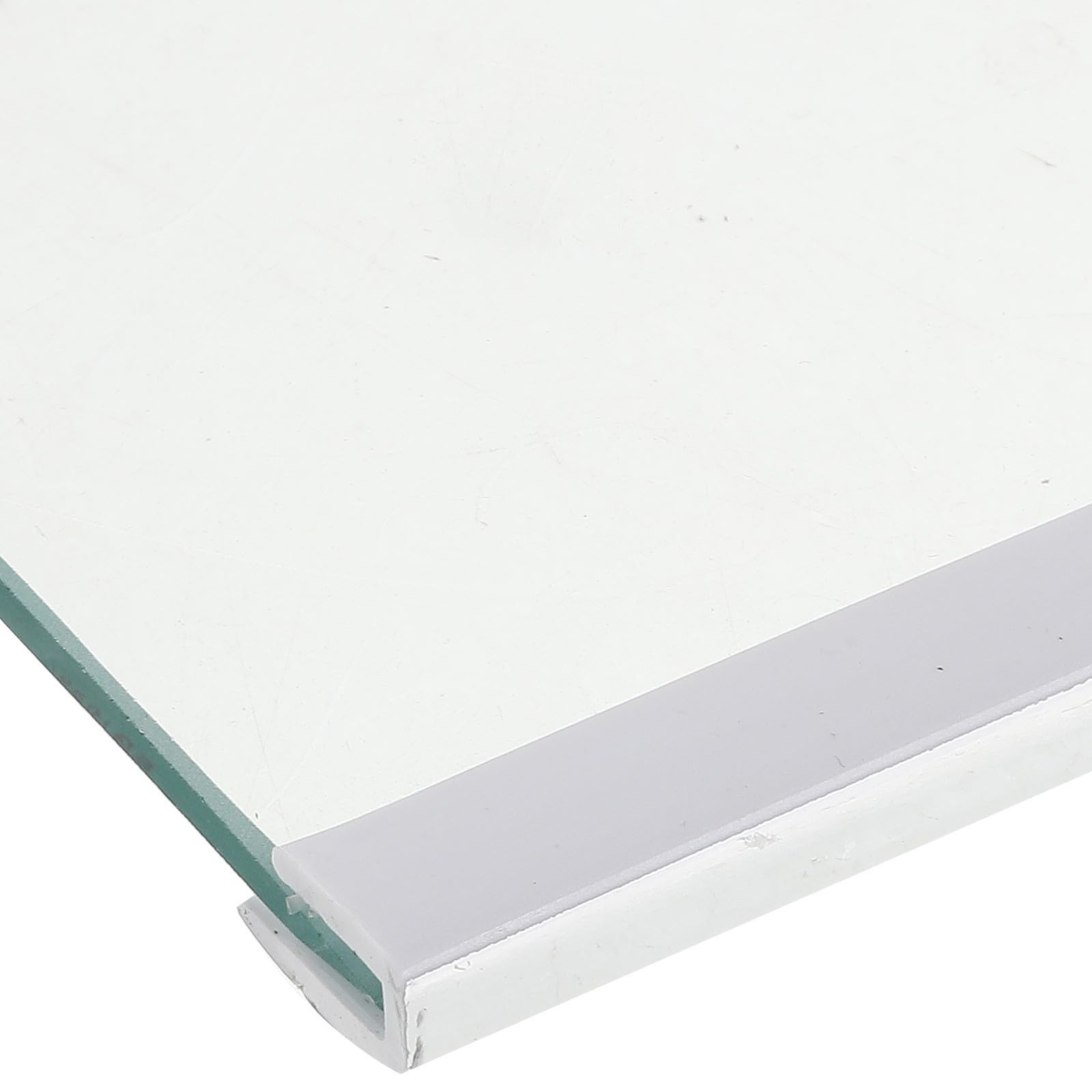 MAGICLULU Estante de Repuesto de Vidrio Templado para Frigorífico Bordes Suaves y Almacenamiento en Cocina