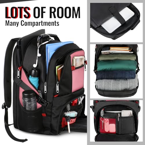 Image of YOREPEK Large Laptop Backpack for Women, Heavy Duty Travel Backpack