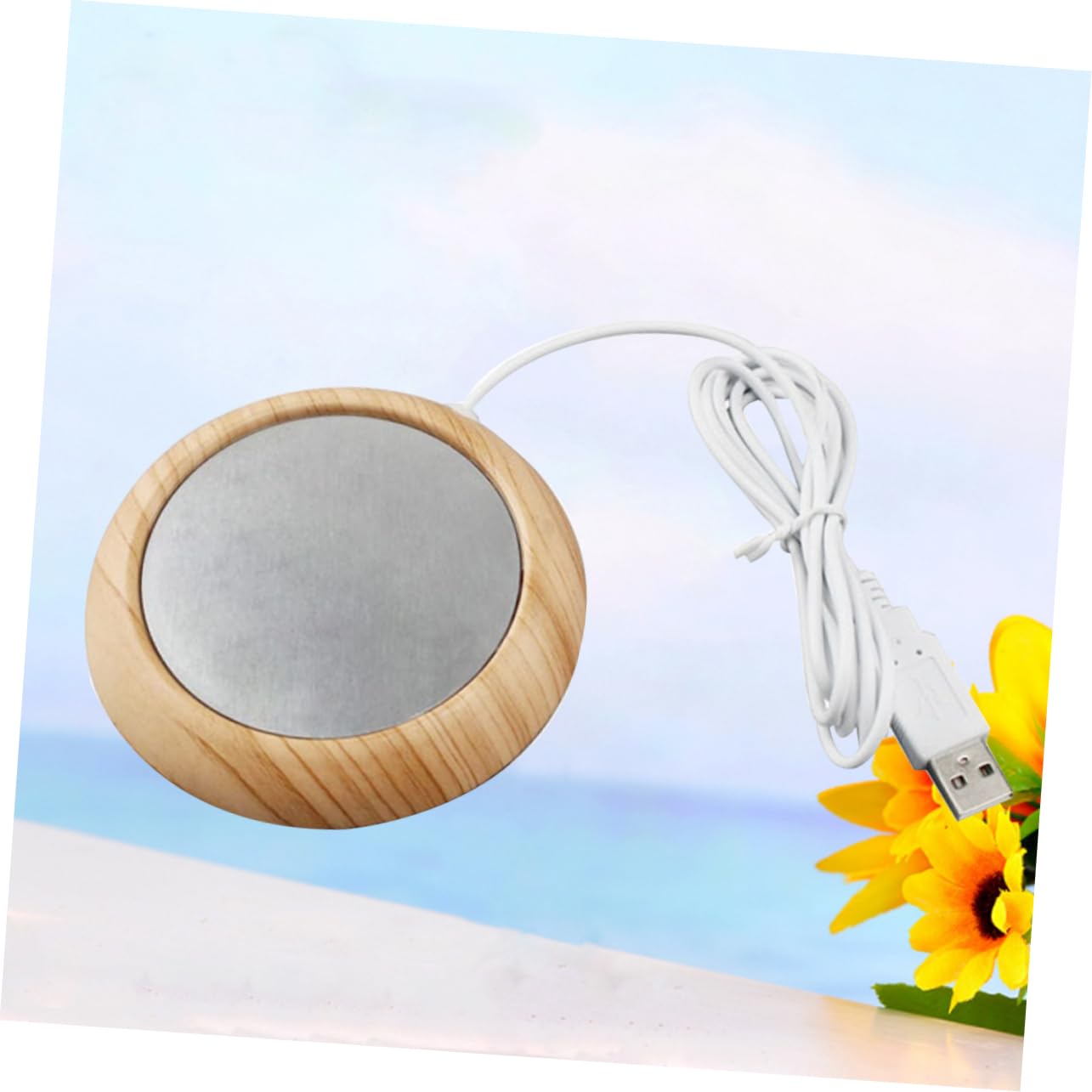 VINTORKY Mug Warmer Heated Mug Cup Warmer Heat Preservation for Tea Water Hot Beverages