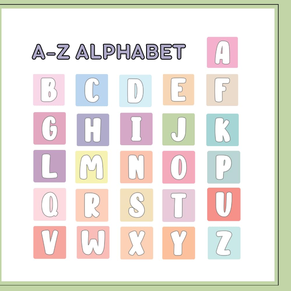 A-Z Alphabet Book: An A-to-Z Journey for Little Learners