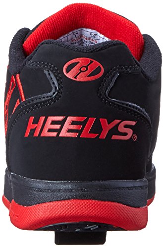 HEELYS Kids Propel 2.0 Skate Shoe, Black/Red, 1 Little Kid3