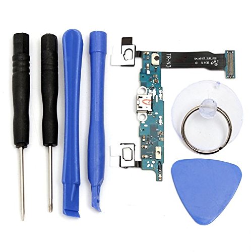 USB Charging Port Dock Flex Cable and Tools For Samsung Galaxy Note4 Tmobile N910T