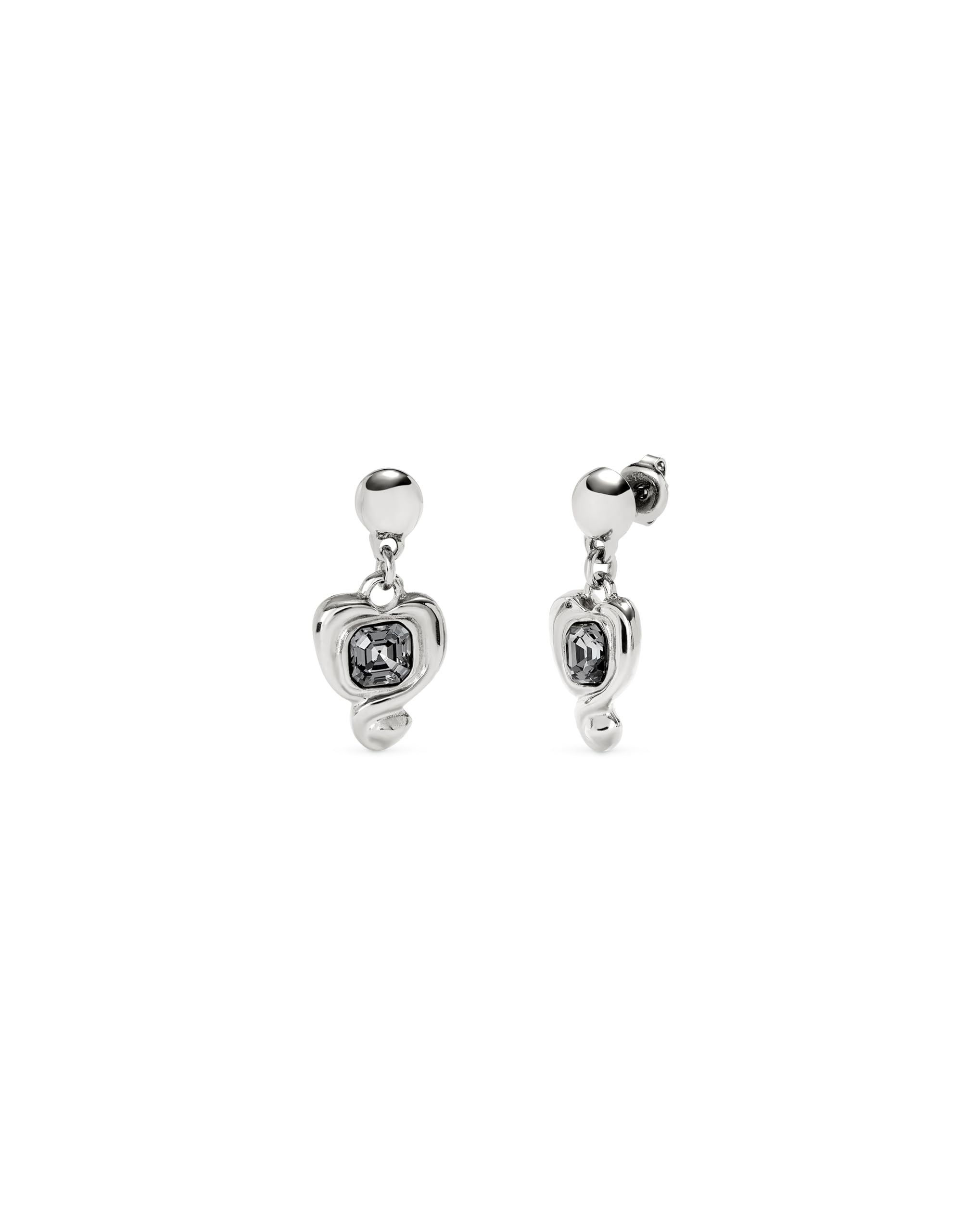Uno de 50 - Pendientes Colección Ser Expresiva para Mujer, Plata 925, Color Oro, Talla única, Fabricado en España