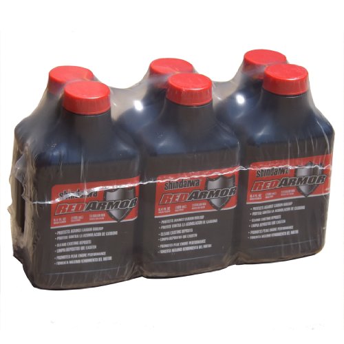 Shindaiwa Red Armor Engine Oil 6 Pack 1 Gallon Mix