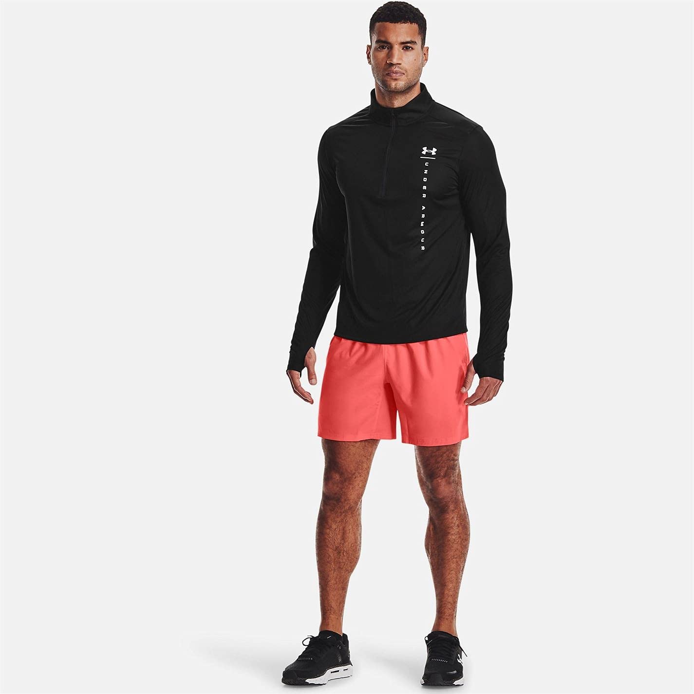 Under Armour Bluzka z długim rękawem Mężczyźni Speed Stride Shock Hz