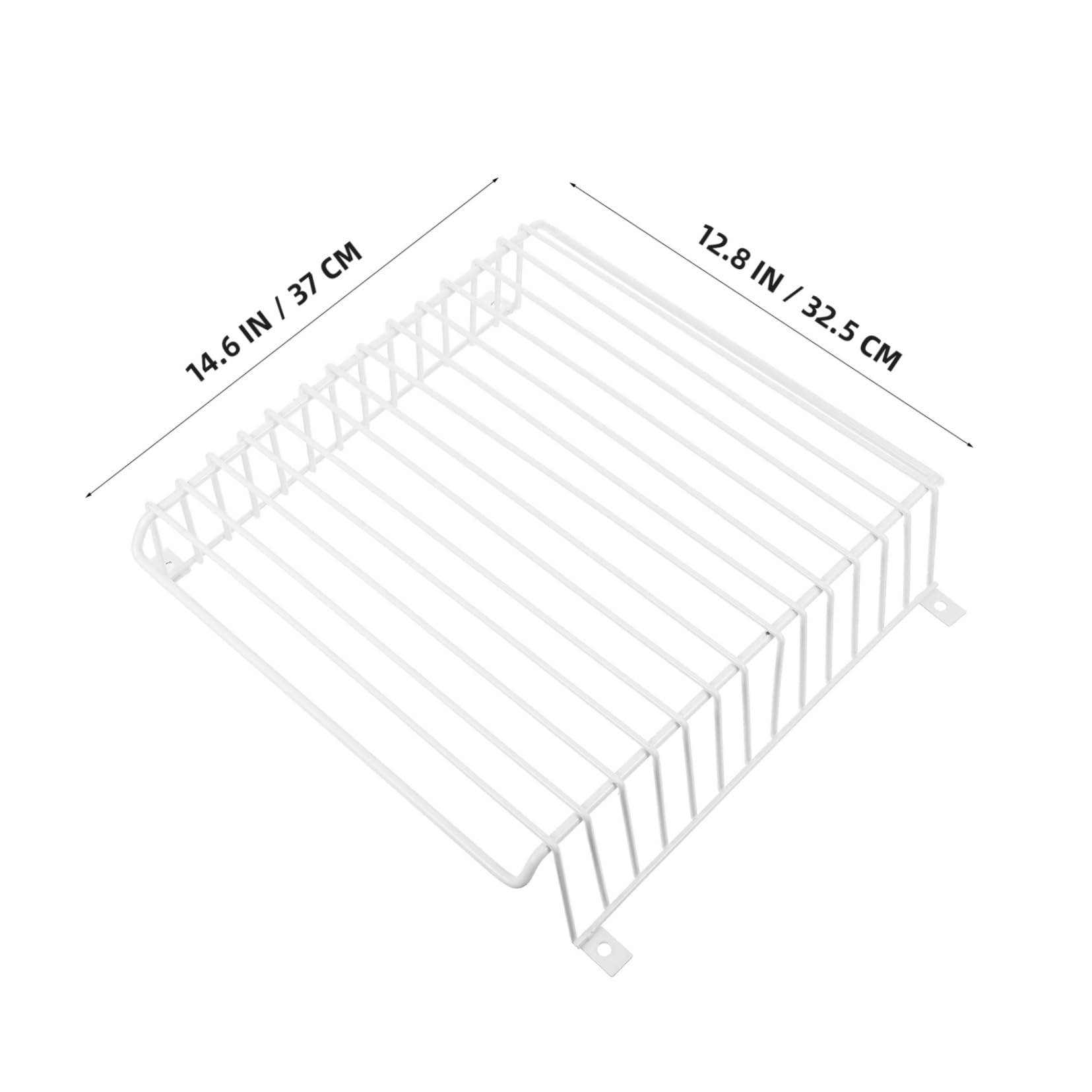 Protector de Luz de Salida de Emergencia de Hierro Blanco | Cubierta de Alambre para Señalización, Uso Interior y Exterior, Ayuda a Evitar Intrusión Animal