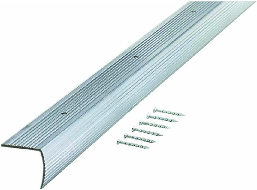 M-D 78105 72 Silver Fluted Stair Edging
