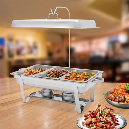 9 l Chafing Dish scaldavivande 3 X 1/3 GN in