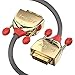 Produktbild LINDY 36205 7.5m DVI-D Dual Link Kabel, Gold Line