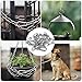 QVYQVY 2 Pack Duty Stainless Steel Chain with 4 Carabiners,25in 550LB Hanging Swing Chain for Punching Bags, Swing Chairs,Hammocks, Indoor & Outdoor Fence