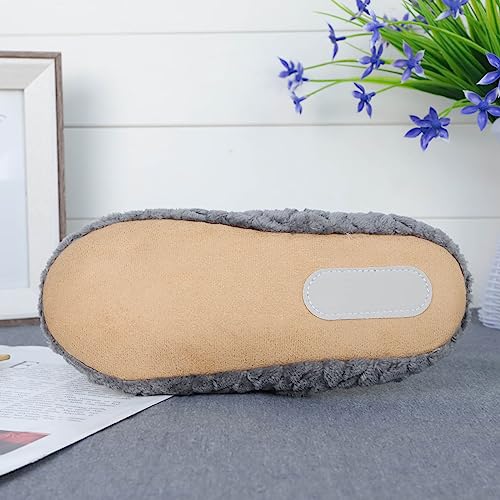 Slippers For Women Fuzzy Unisex Mens Womens Cozy Memory Foam Scuff Slipper Casual Slip On Warm House Shoes Indoor Outdoor Home Slides With Arch Support Rubber Sole4