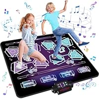 MAVREC Toys Double Dance Mat for Kids, Boys & Girls Toys Ages 3 4 5 6 7 8+ Year Old Gifts Ideas for Electronic Dance Challenge Palymat, Single & Double Player Game Modes, Easter Gifts for Boys Girls