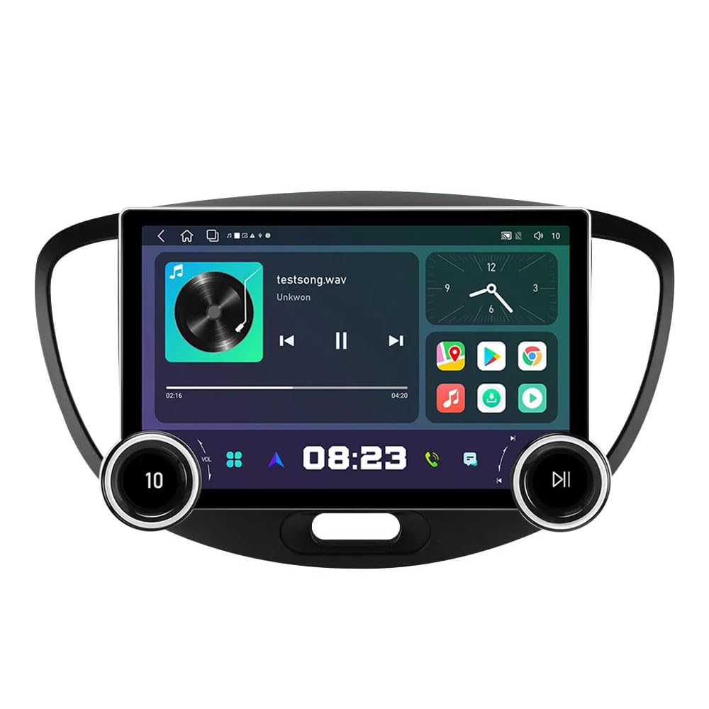 Amazon.com: 4+64G for Hyundai I10 Radio 2008-2012 Android 13 Car