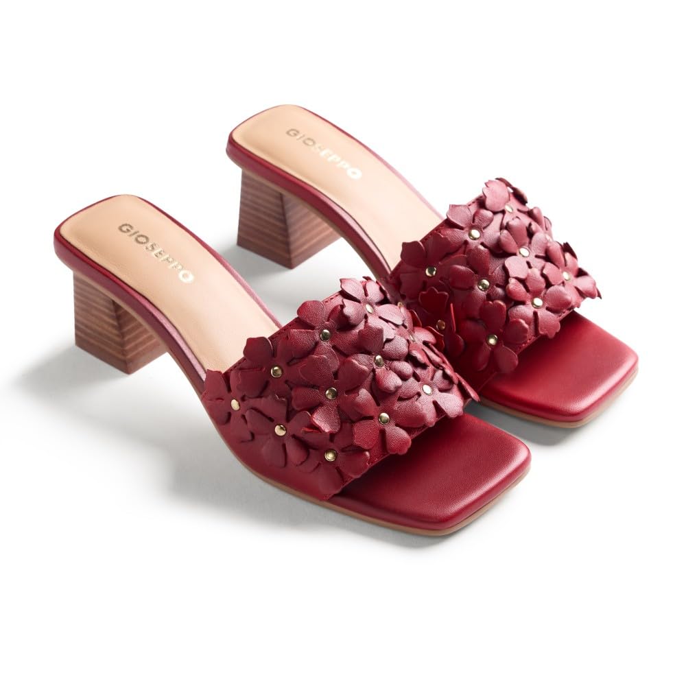 GIOSEPPO Women's Tangub Open Heel, red, 4.5 UK