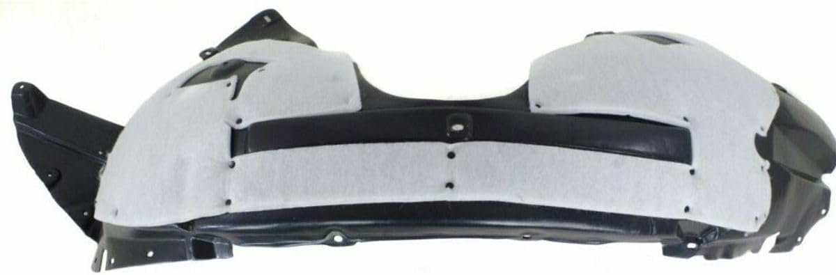 Front Left Driver Side Black Matte Plastic Liner Plastic Driver Front Black Matte Left for Ford for Explorer 2011-2015