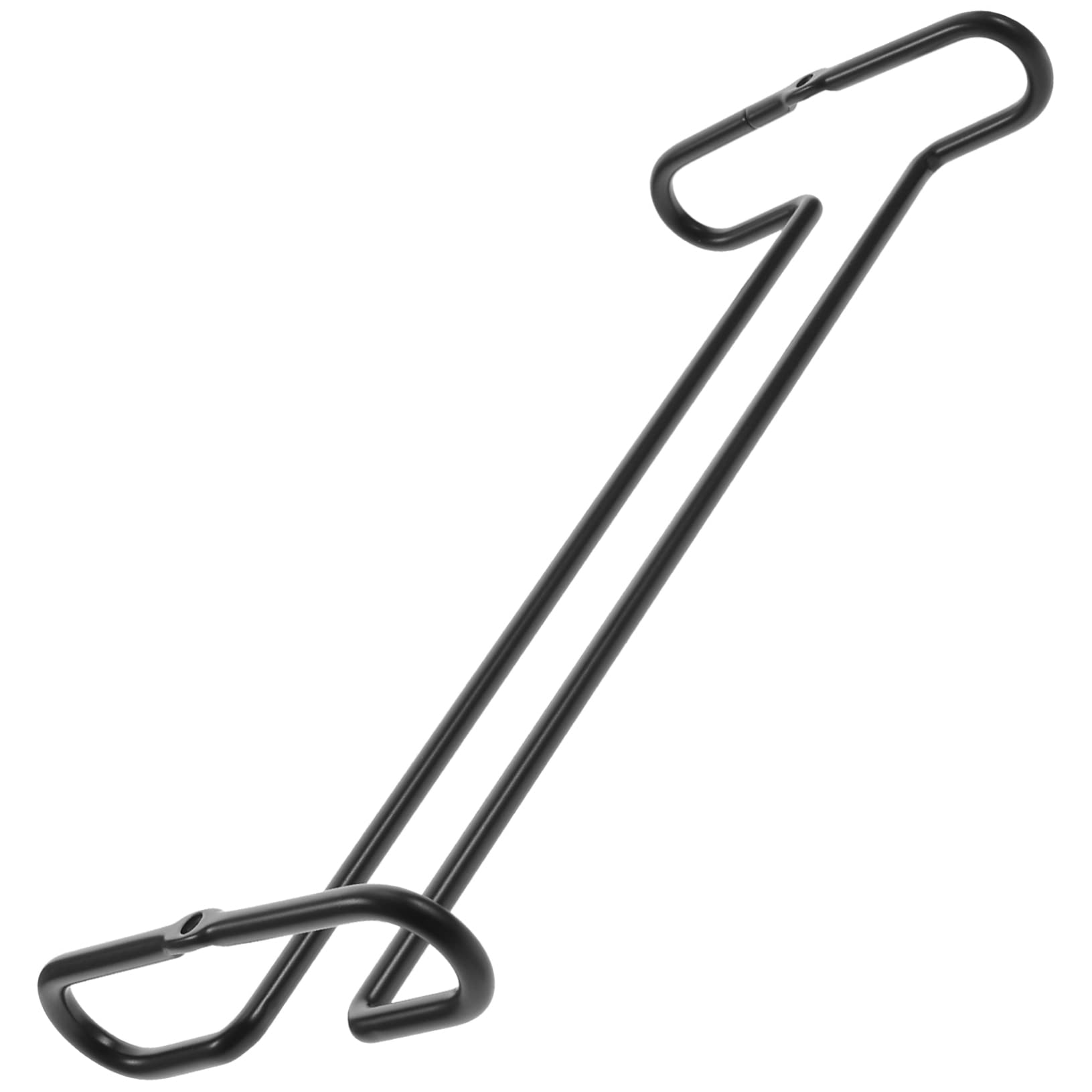 Ciieeo Upside Down Wine Glass Holder Stylish Under Shelf Organizer for Bar Kitchen Convenient Storage Rack for Stemware Easy Installation with Creative Design