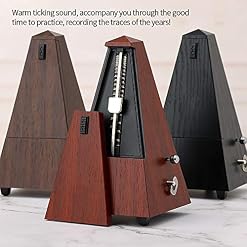 Bioaley Métronome mécanique pour guitare, piano, violon, instrument de musique universel – Image 2