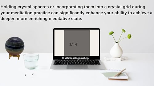 Miniatura 8 de GEMSCITE Orgone Selenita Natural 1.969-2.165in Esfera de bola de piedras preciosas + soporte tallado a mano Altar de cristal curativo Enfoque