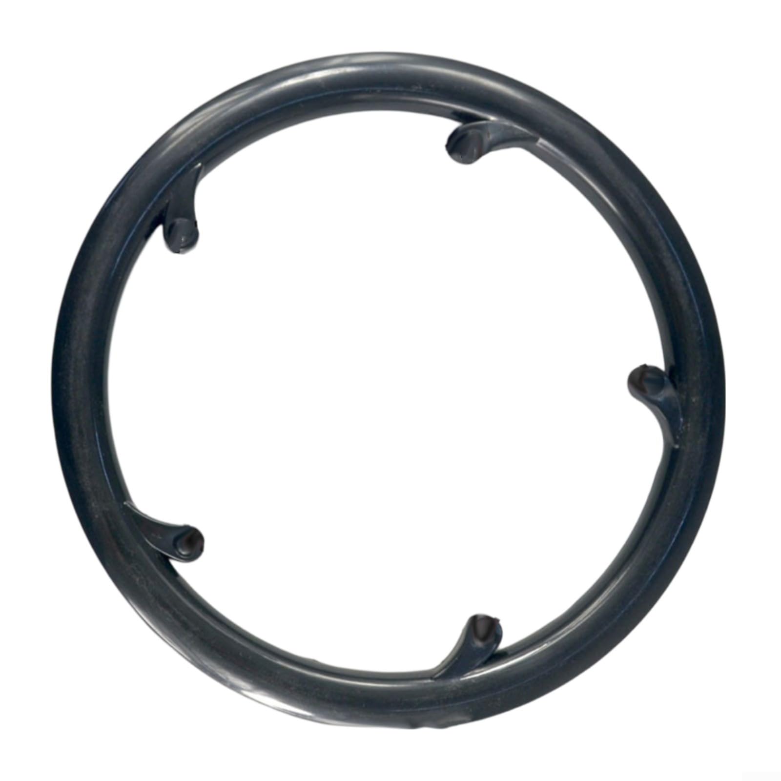 Protezione per corona della bicicletta, per guarnitura 46T-48T 4/5 fori, protezione per catena della bici da olio e danni, copertura in plastica, per mountain folding e city (48T)