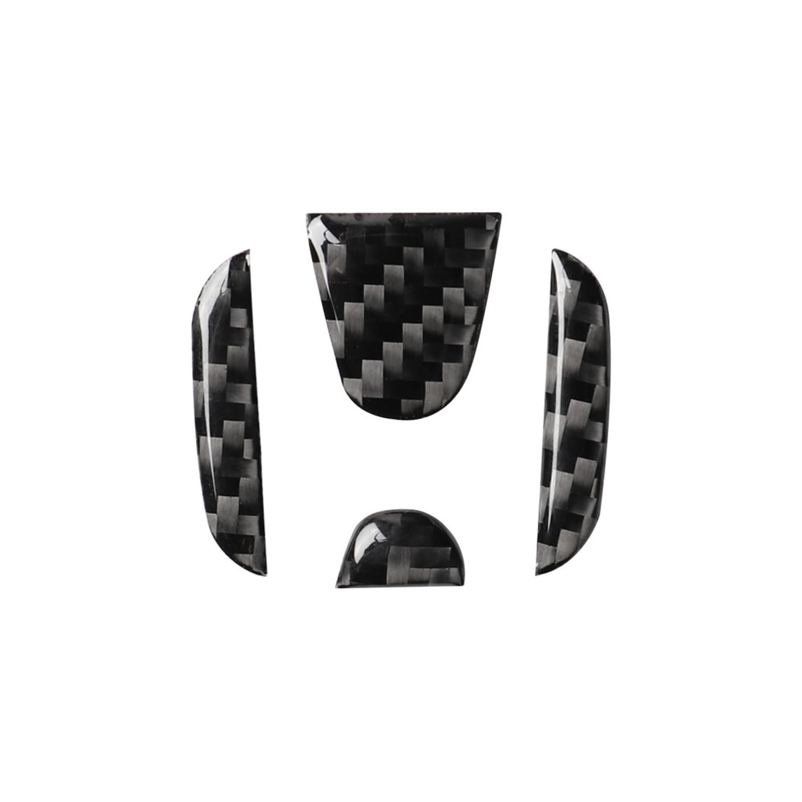 QBKGMEWCA Center Console Gear Shift Vent Interior Trim Compatible for Civic 10th Generation (2016-2019 Models) Carbon Fiber(Type6)