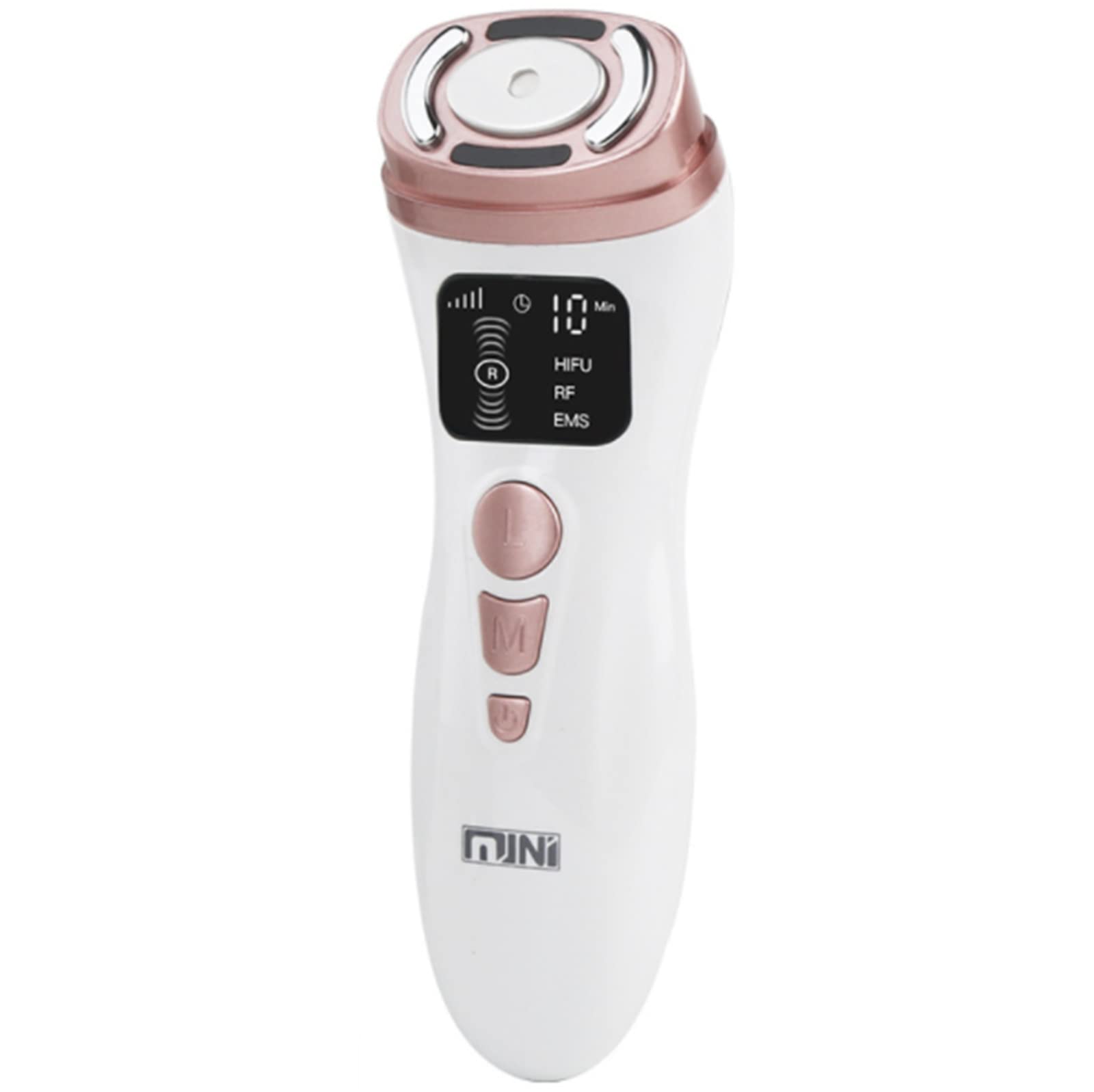 Mini HIFU Face Machine EMS RF Luz LED HIFU Estiramiento la Piel Máquina ultrasónica Eliminación Arrugas Máquina HIFU Photon Up Rejuvenecimiento la Piel Dispositivo HIFU antienvejecimiento