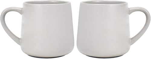 Bosmarlin Taza de café de cerámica brillante, taza de té para la oficina y el hogar, 18 onzas 532 ml., apta para lavavajillas y microondas Bosmarlin Taza de café de cerámica brillante, taza de té para la oficina y el hogar, 18 onzas 532 ml., apta para lavavajillas y microondas