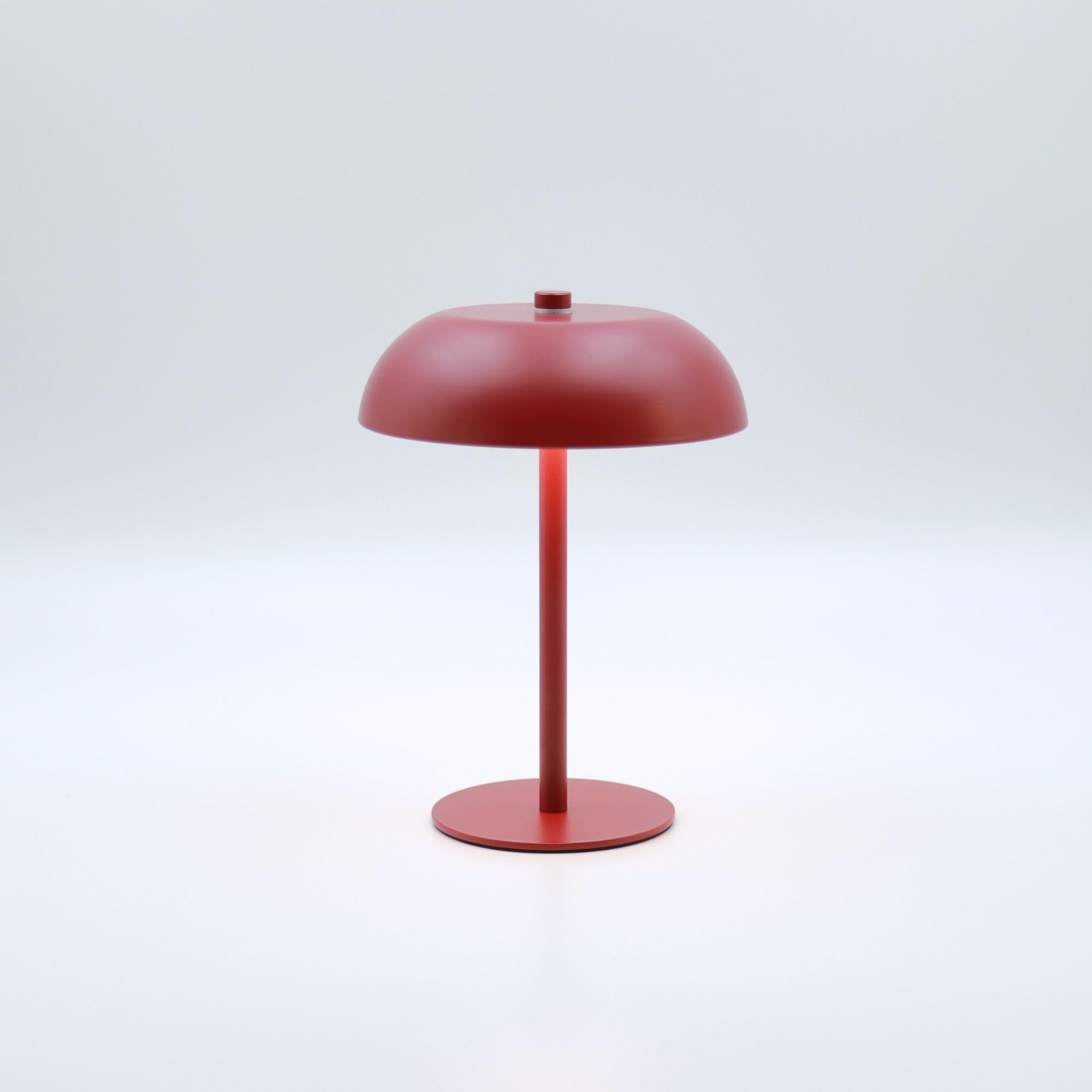 Lampada da tavolo a fungo a LED, batteria 5200 mAh, dimmerabile, 3 colori
