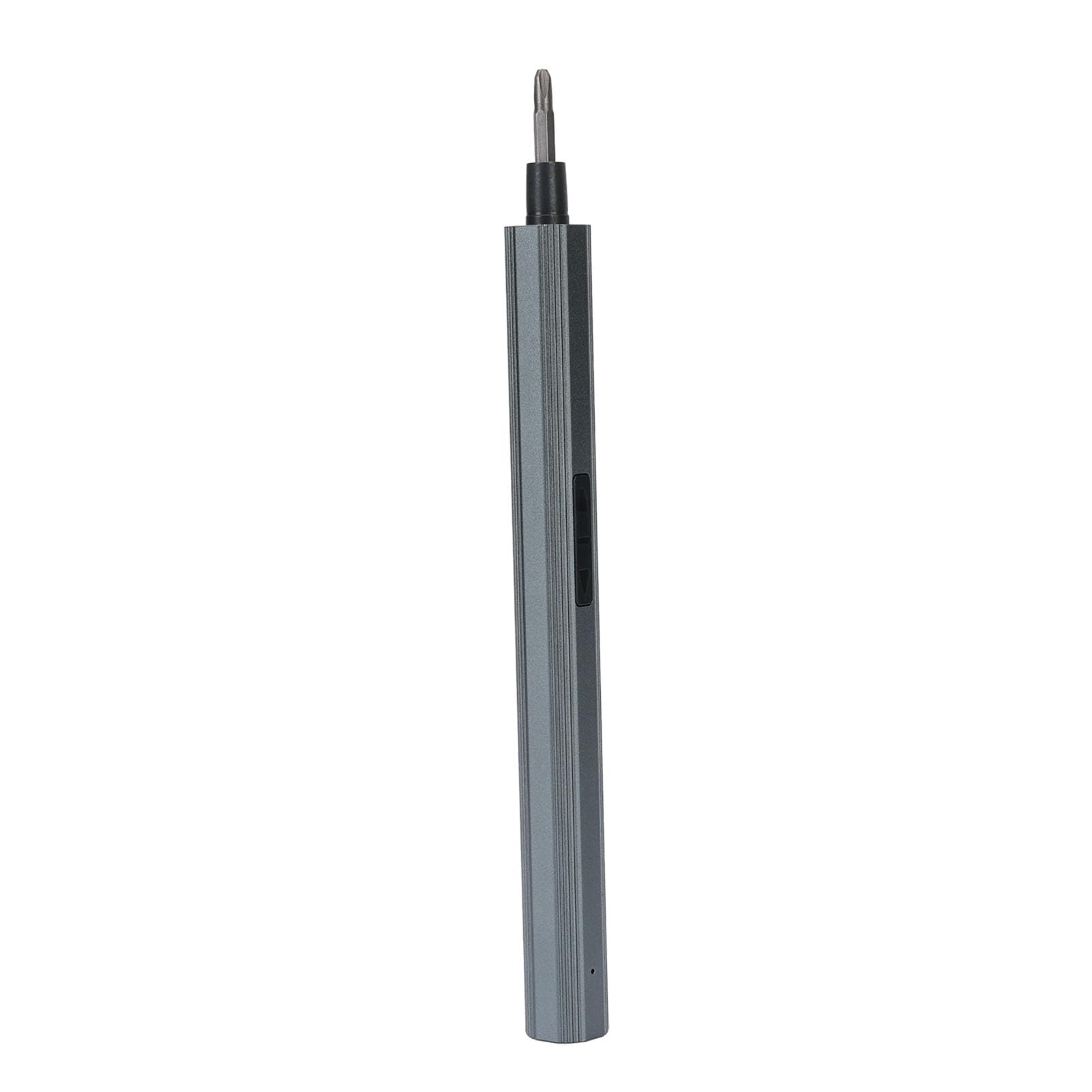 Destornillador eléctrico Kit de destornillador eléctrico inalámbrico recargable con luz LED de 45 bits 200 RPM 320 mAh para reparación de dispositivos electrónicos Mantenimiento