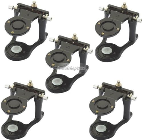 Dental Teeth Adjustable Small Magnetic Denture Articulator Lab Equipment 5Pcs