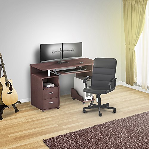 Suporte Ergonômico Articulado de Mesa para 2 Monitore de 17'' a 32'' com Peso Máximo de 8kg em C