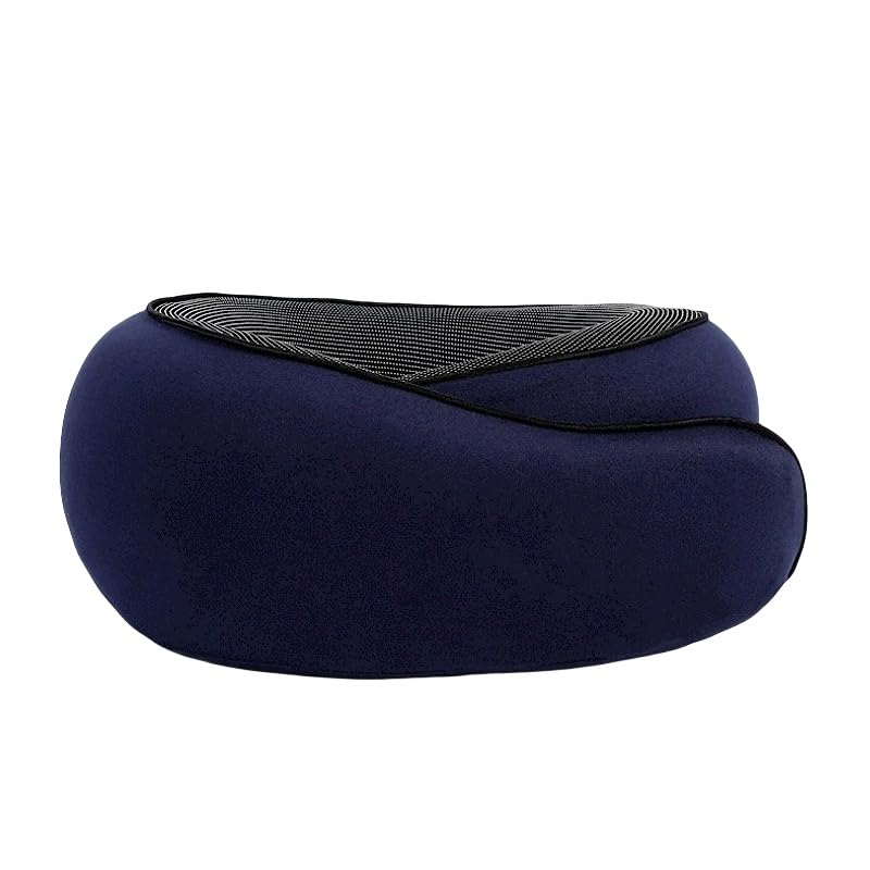 voyaro SnoozeLoop nackenkissen - Ergonomisches & Komprimierbares Reisekissen mit 360° Nackenstütze für Reisen, Auto und Zuhause