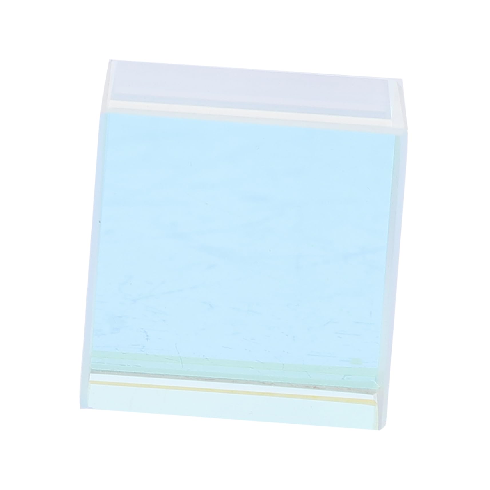 KONTONTY Optical Glass Crystal Physical Prism Square Large Prism for Home Decoration Photo Shooting Assistant