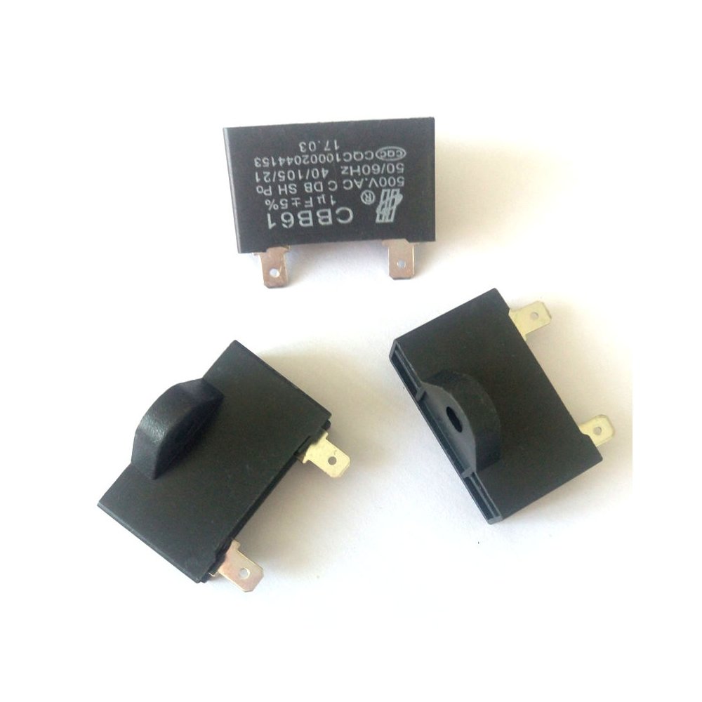 5 PCS CBB61 1UF Water Hater Fan / Motor Starting Capacitor