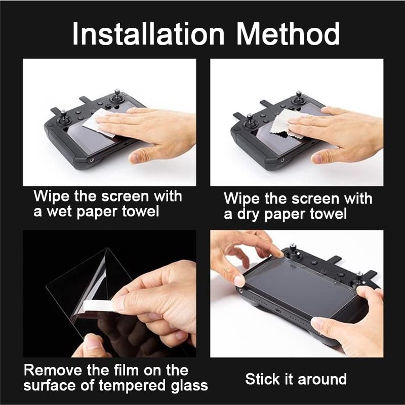Screen Protector Compatible For DJI RC Pro Controller, 0.3mm 9H
