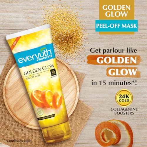 Everyuth Naturals Golden Glow Peel-Off Mask 100G (Pack of 2) - Image 4