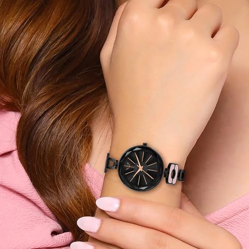Image of WHITE BIRD Delight Mother of Pearl Dial Analog Metal Strap Watch for Women