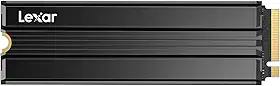 Lexar SSD NM790 de 4 TB com dissipador de calor PCIe Gen4 NVMe M.2 2280 Unidade de estado sólido interna, leitura/gravação de até 7400/6500 MB/s, compatível com PS5, para jogadores e criadores, preto