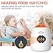 NCVI Baby Bottle Warmer by Maxx Elite Fast Breast Milk Warmer Baby Food Heater with LCD Display Accurate Temperature Control, Constant Mode, Fit All Baby Bottles(Orange)