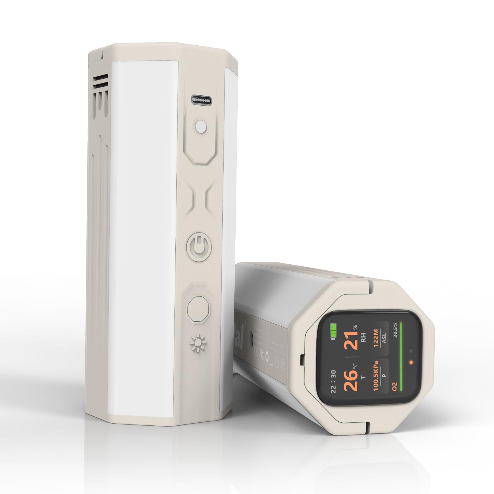 Photo 1 of Lumopal Portable Air Monitor TVOC Detector HCHO Humidity Temperature Meter