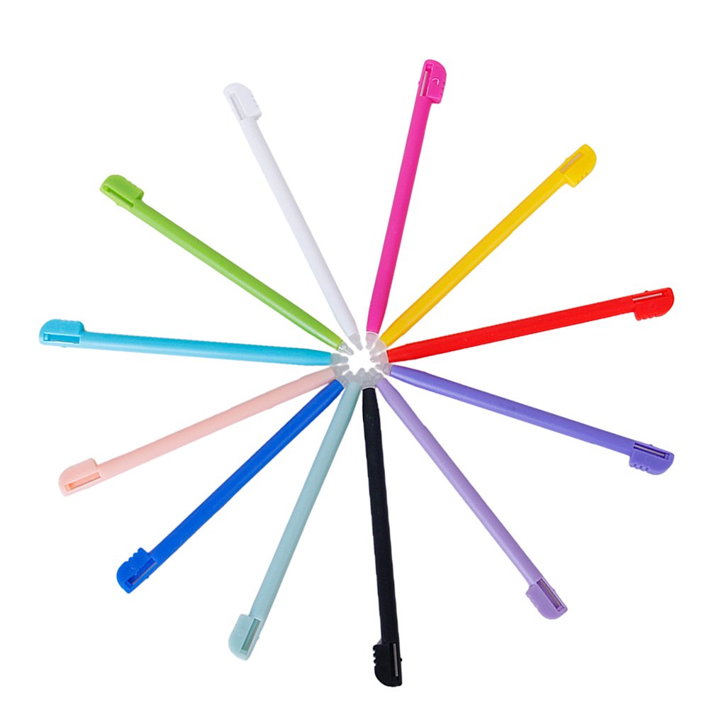 NDSL Stylus Touch Pen - Paquete de 12, sensible y preciso, compacto y portátil, compatible con NDS, NDSI, NDSI XL, 3DS, 3DS XL