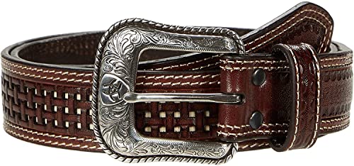 ARIAT Basket Weave Two-Tone Belt